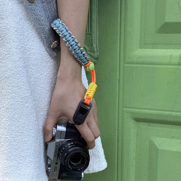 Y2K Paracord Camera Wrist Strap
