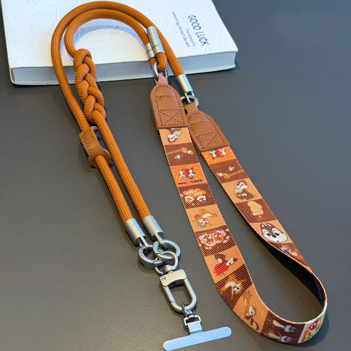 3-in-1 Boho Woven Crossbody Phone Lanyard