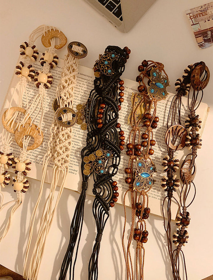 Boho Statement Belt for Dresses
