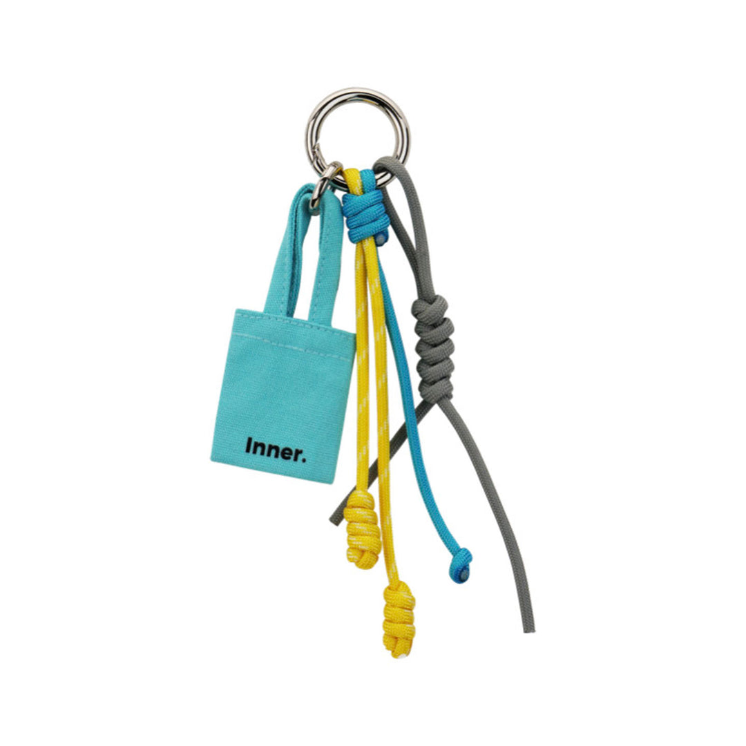Handmade Multi-Charm Bag Charm Keyring