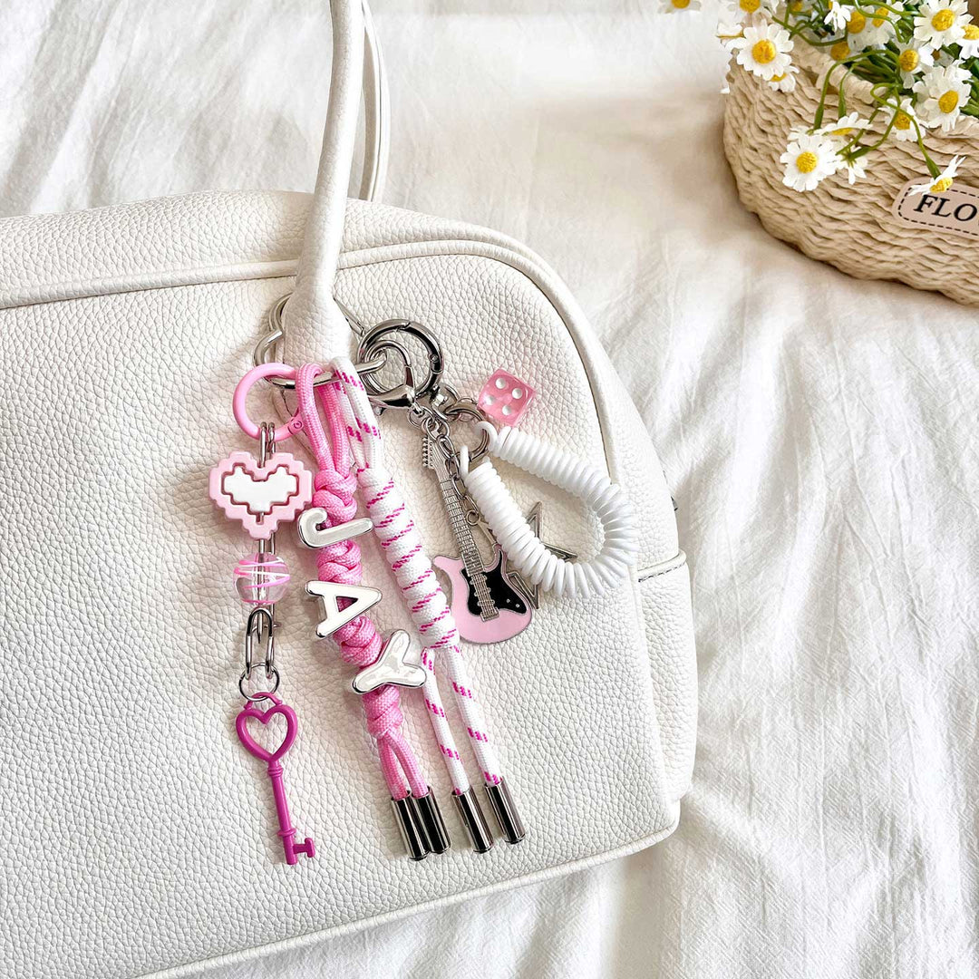 Personalized Handmade Bag Charm — Custom Name Gift