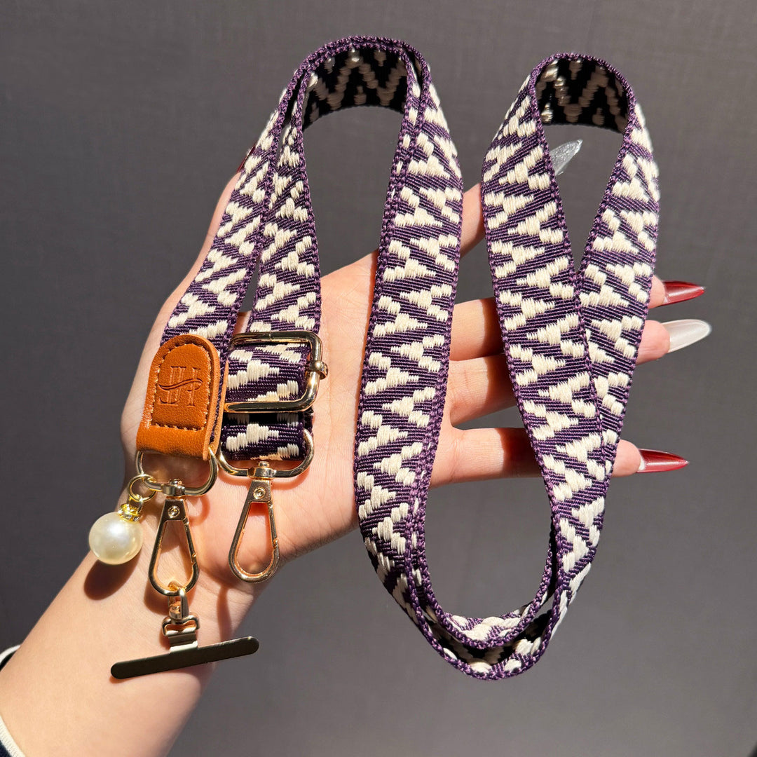 Fashion Woven Phone Strap for Daily Outfits