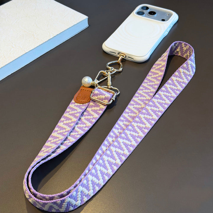 Patterned Phone Lanyard for Festival & Travel Outfits
