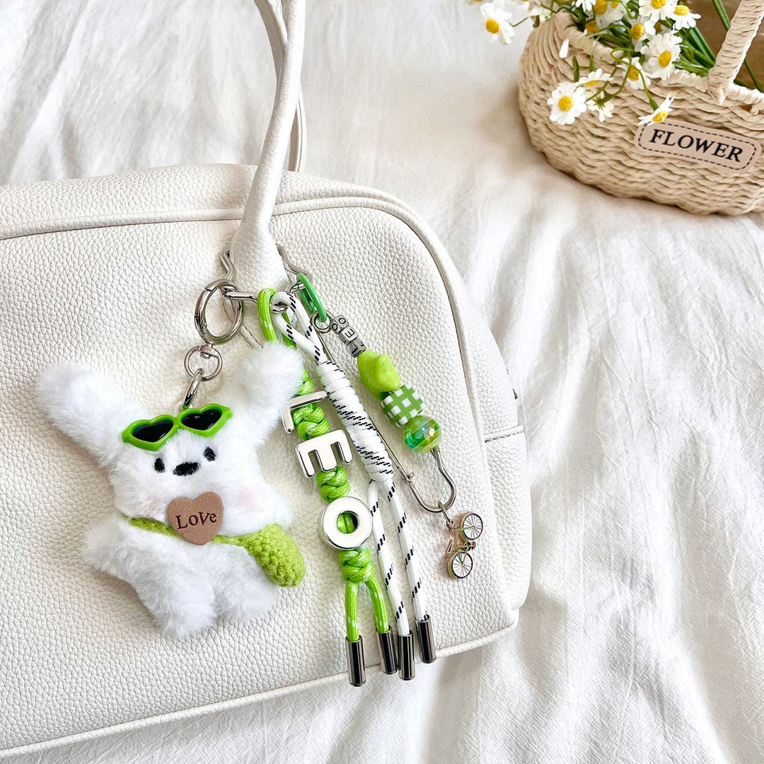 Personalized Handmade Bag Charm — Custom Name Gift