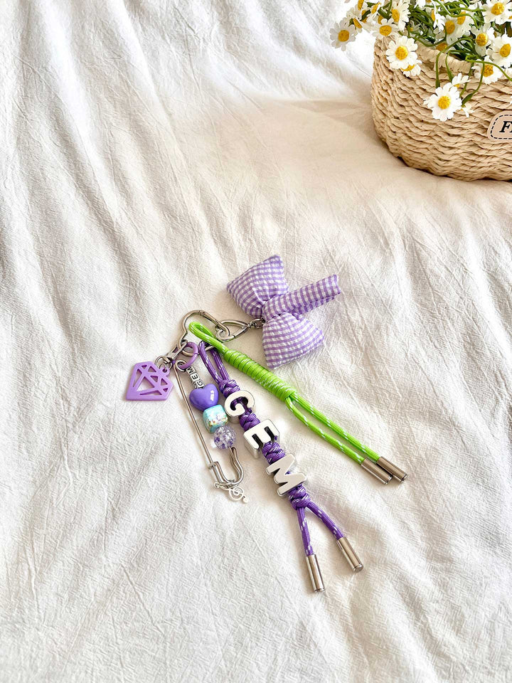 Personalized Handmade Bag Charm — Custom Name Gift