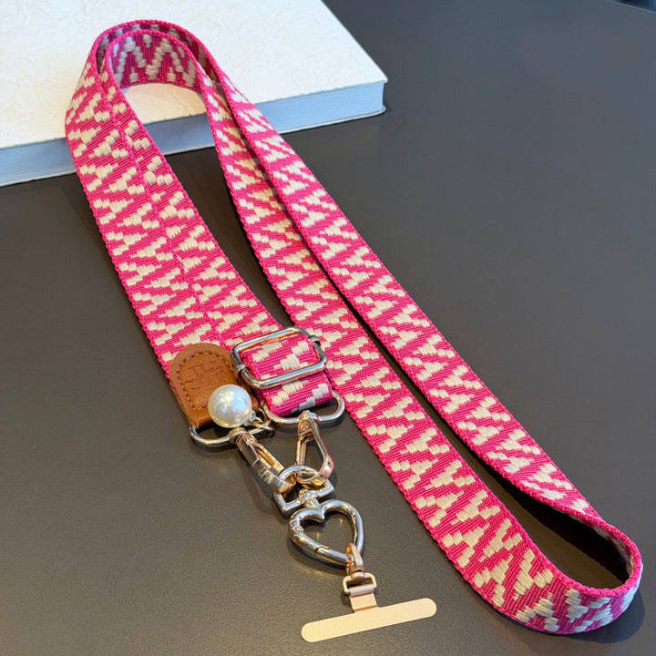 Patterned Phone Lanyard for Festival & Travel Outfits