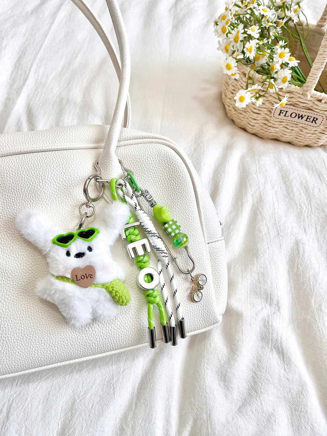 Personalized Handmade Bag Charm — Custom Name Gift