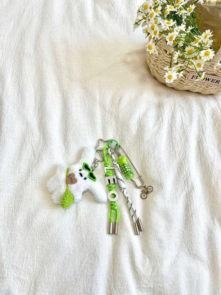 Personalized Handmade Bag Charm — Custom Name Gift
