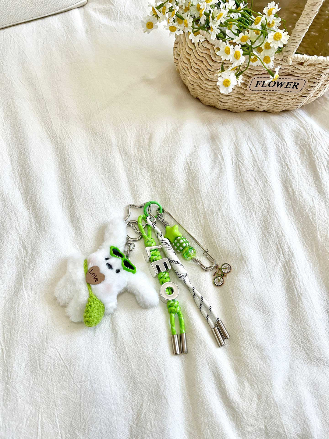 Personalized Handmade Bag Charm — Custom Name Gift