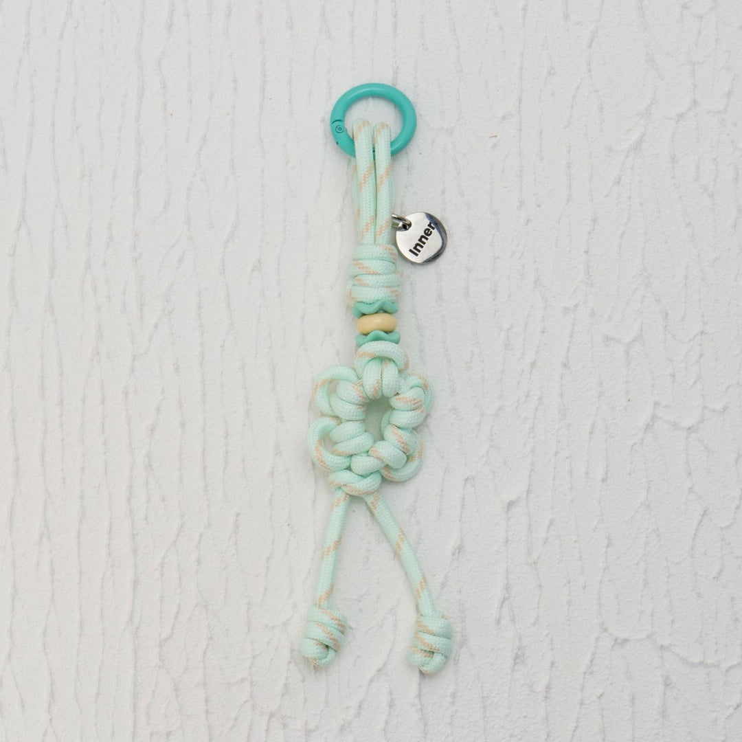 Mini Flower Knot Bag Charm