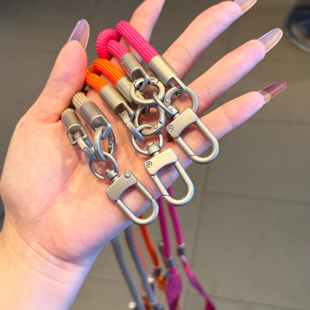 3-in-1 Minimalist Rope Crossbody Phone Lanyard