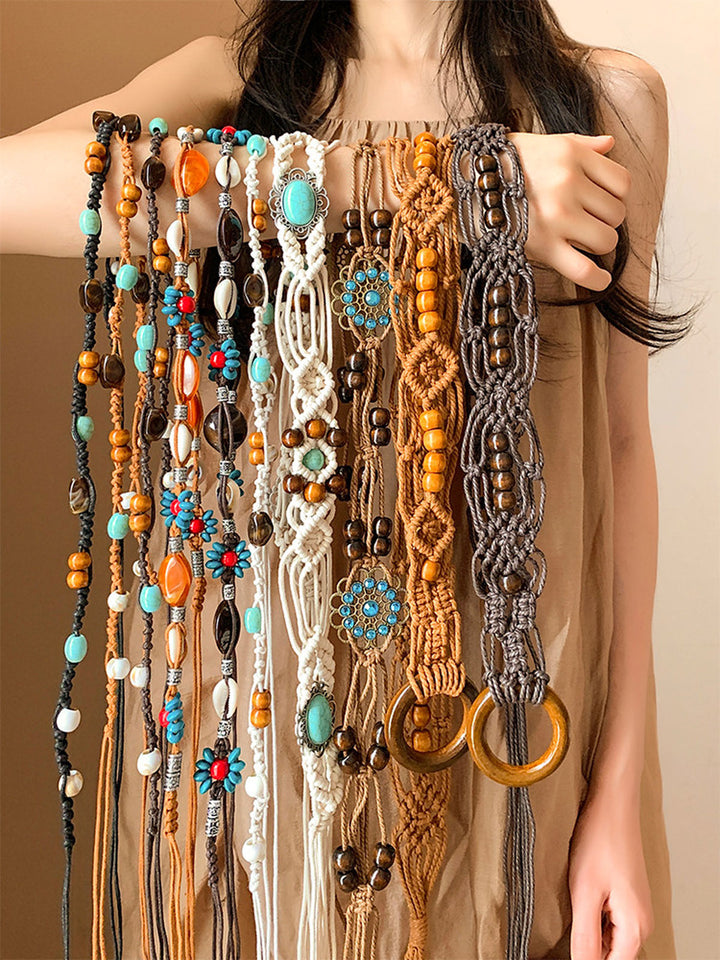 Boho Statement Belt for Dresses