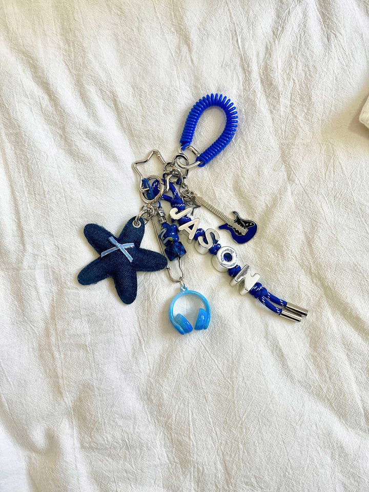 Personalized Handmade Bag Charm — Custom Name Gift