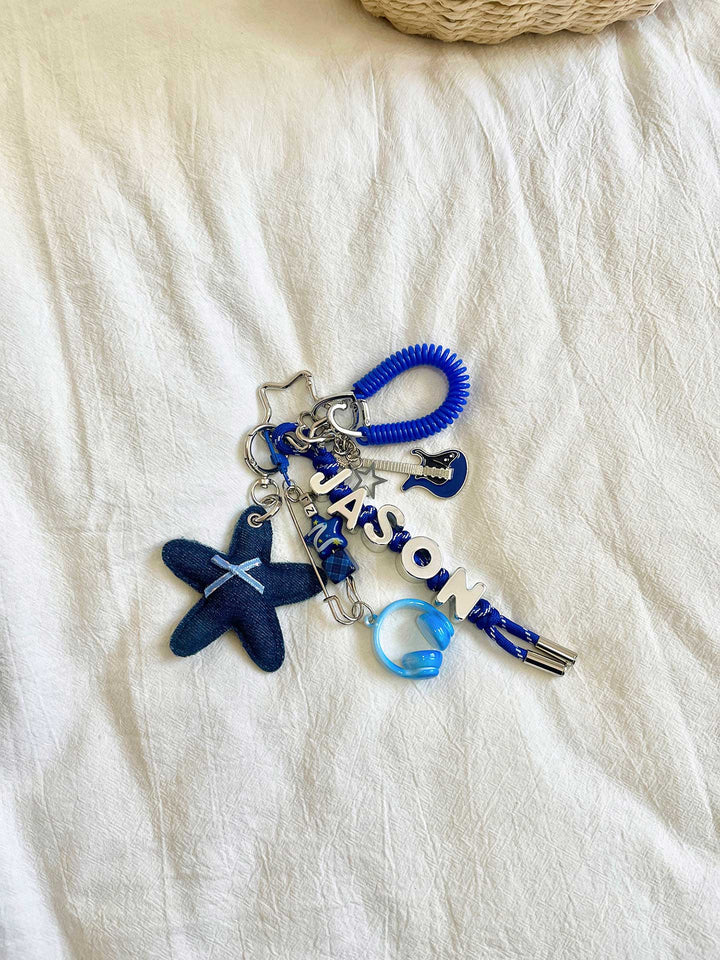 Personalized Handmade Bag Charm — Custom Name Gift