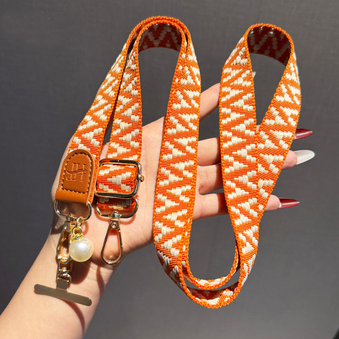 Fashion Woven Phone Strap for Daily Outfits