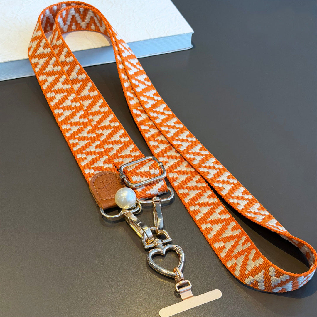 Patterned Phone Lanyard for Festival & Travel Outfits