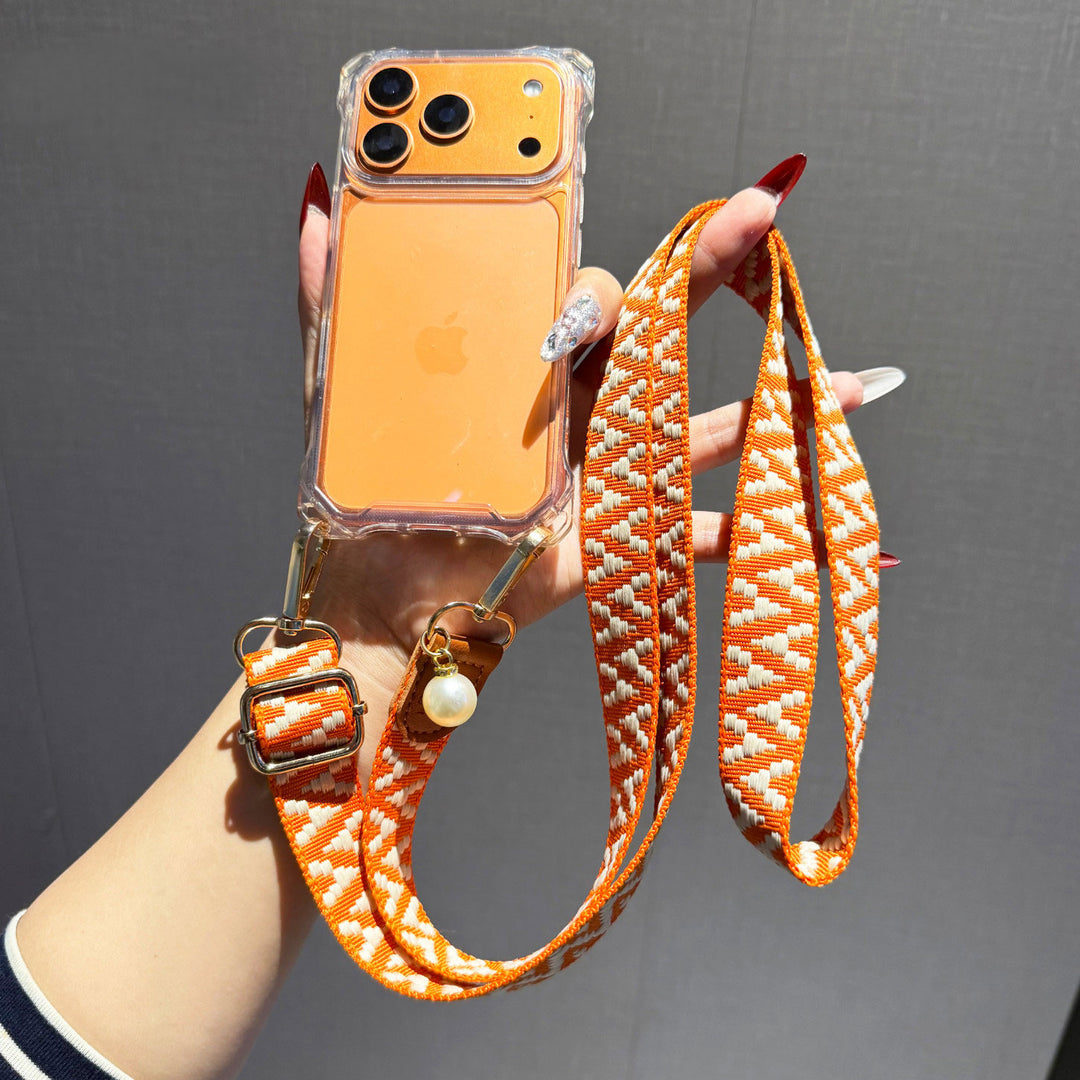 Fashion Woven Phone Strap for Daily Outfits