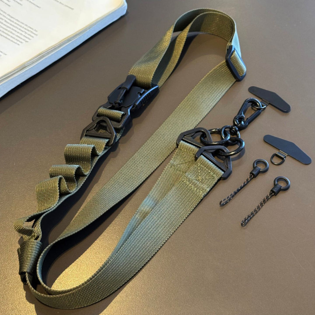 Outdoor Crossbody Phone Strap with Magnetic Clip