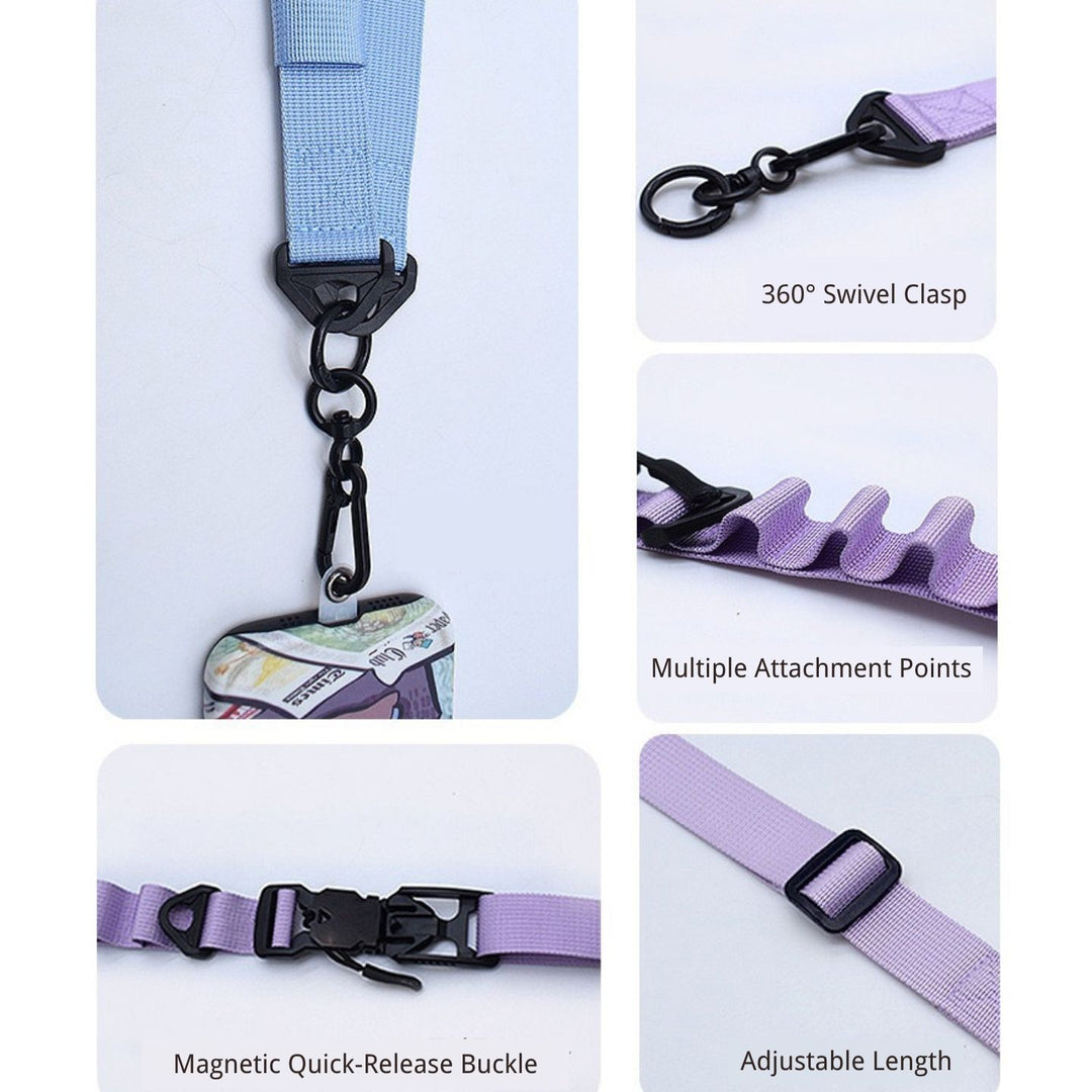 Outdoor Crossbody Phone Strap with Magnetic Clip
