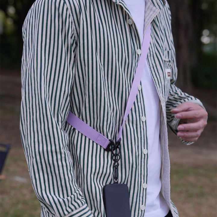 Outdoor Crossbody Phone Strap with Magnetic Clip
