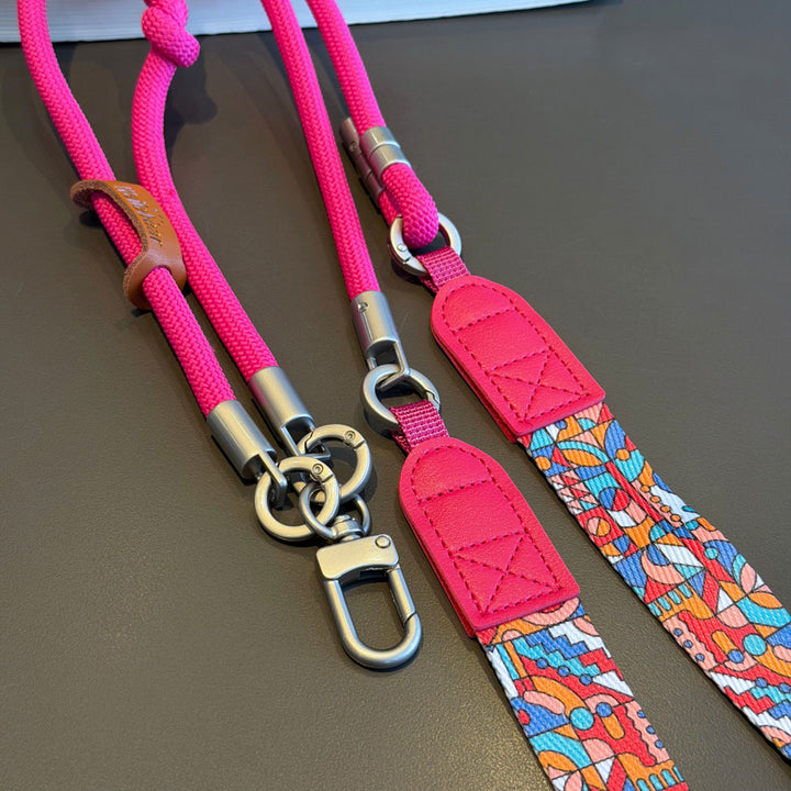 3-in-1 Boho Woven Crossbody Phone Lanyard