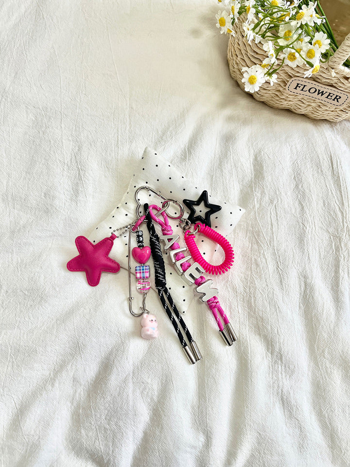 Personalized Handmade Bag Charm — Custom Name Gift