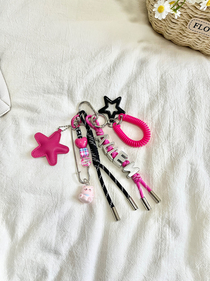 Personalized Handmade Bag Charm — Custom Name Gift