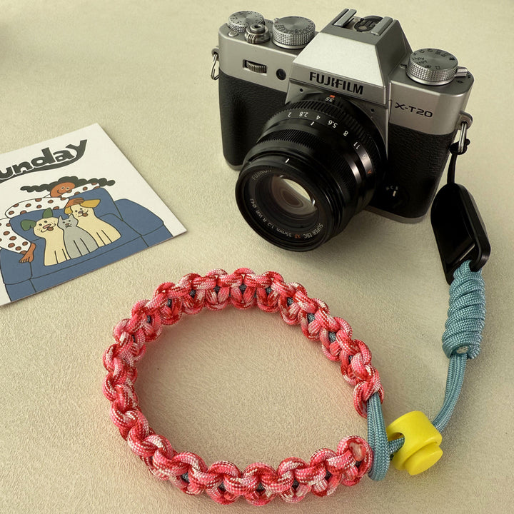 Y2K Paracord Camera Wrist Strap