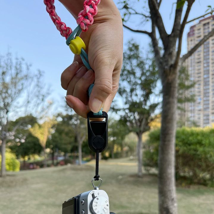 Y2K Paracord Camera Wrist Strap