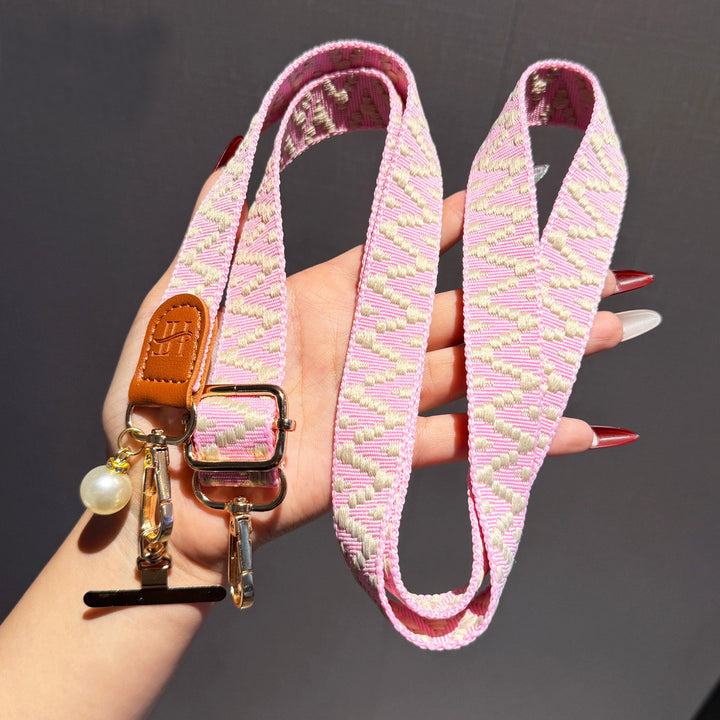 Fashion Woven Phone Strap for Daily Outfits