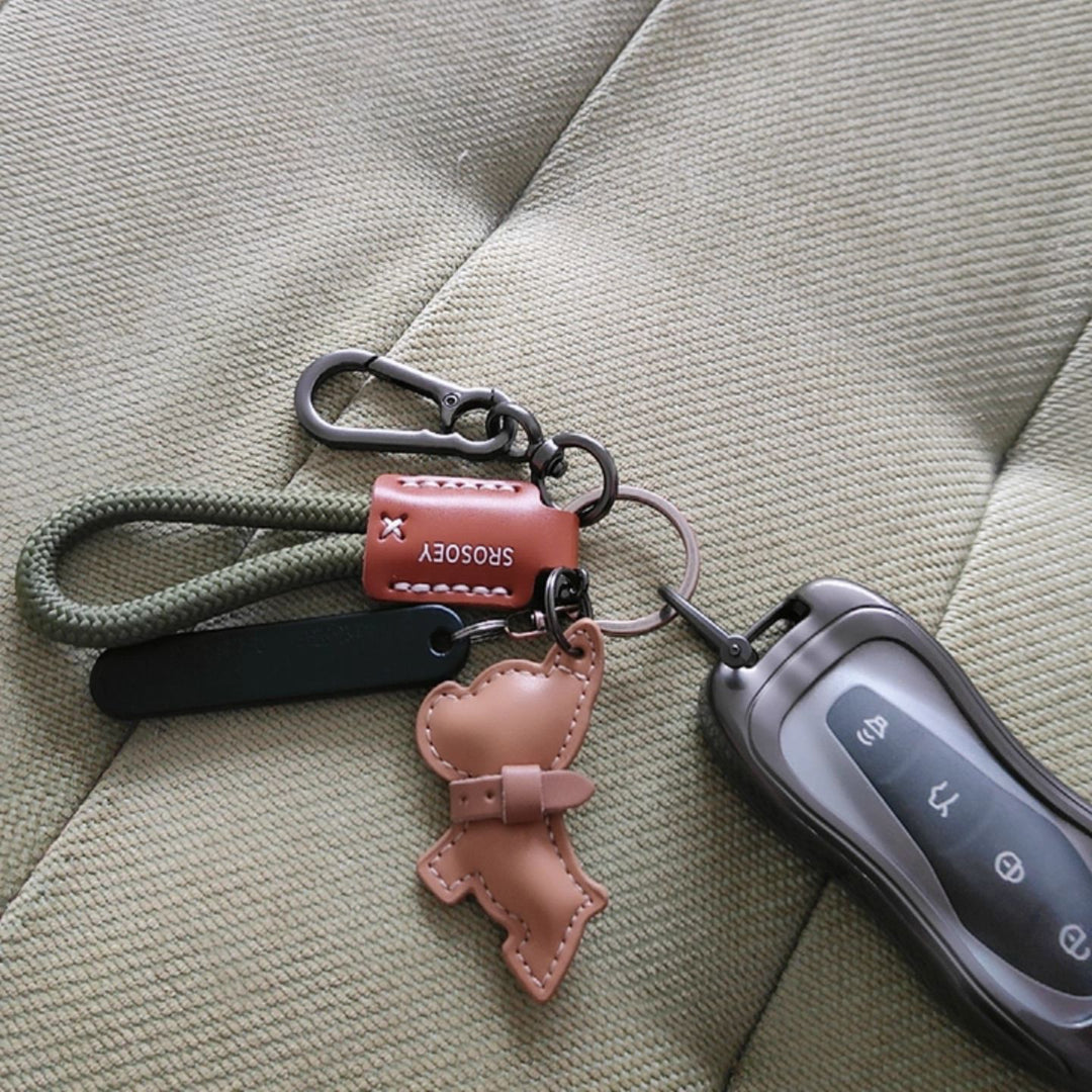 Minimalist Bag Charm & Keyring