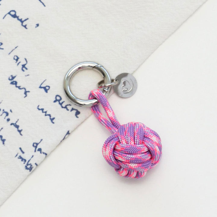 Mini Ball Knot Bag Charm