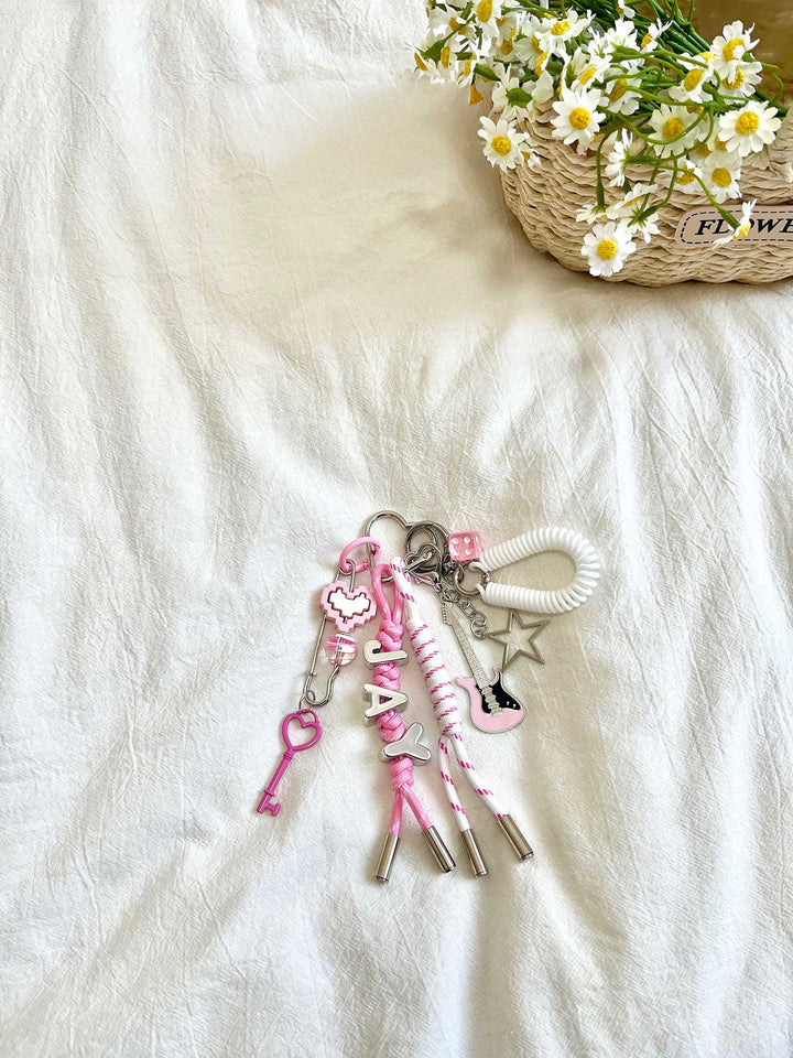 Personalized Handmade Bag Charm — Custom Name Gift