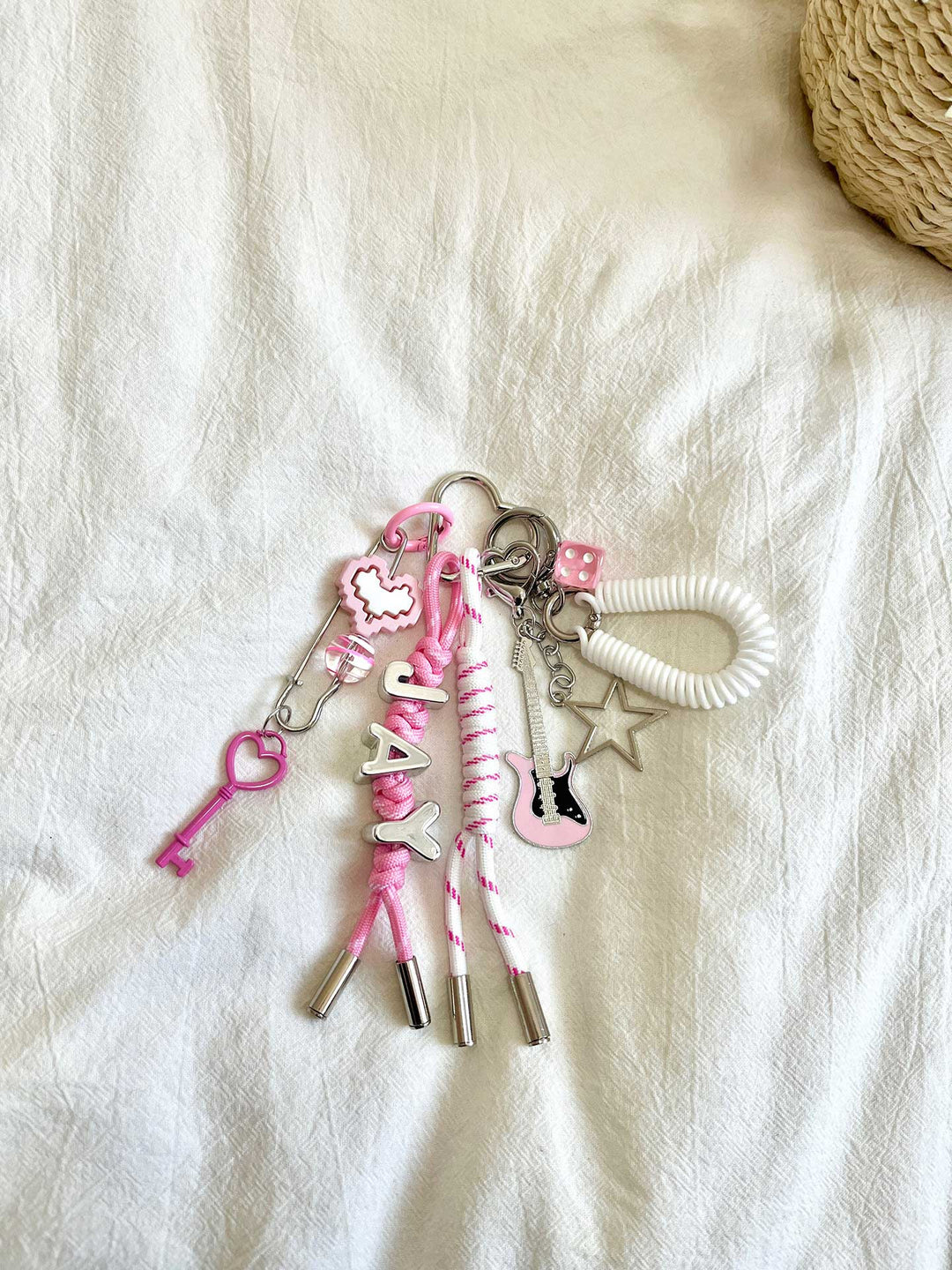 Personalized Handmade Bag Charm — Custom Name Gift