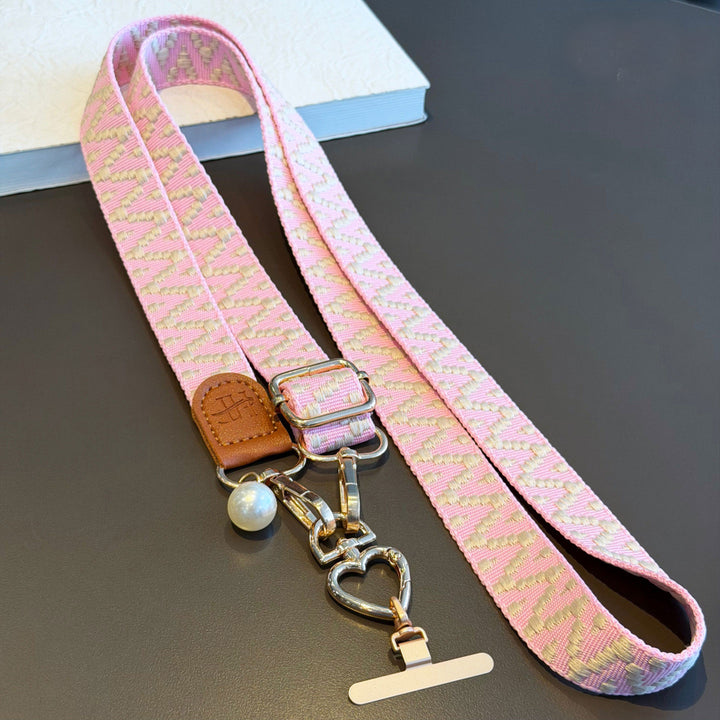 Patterned Phone Lanyard for Festival & Travel Outfits