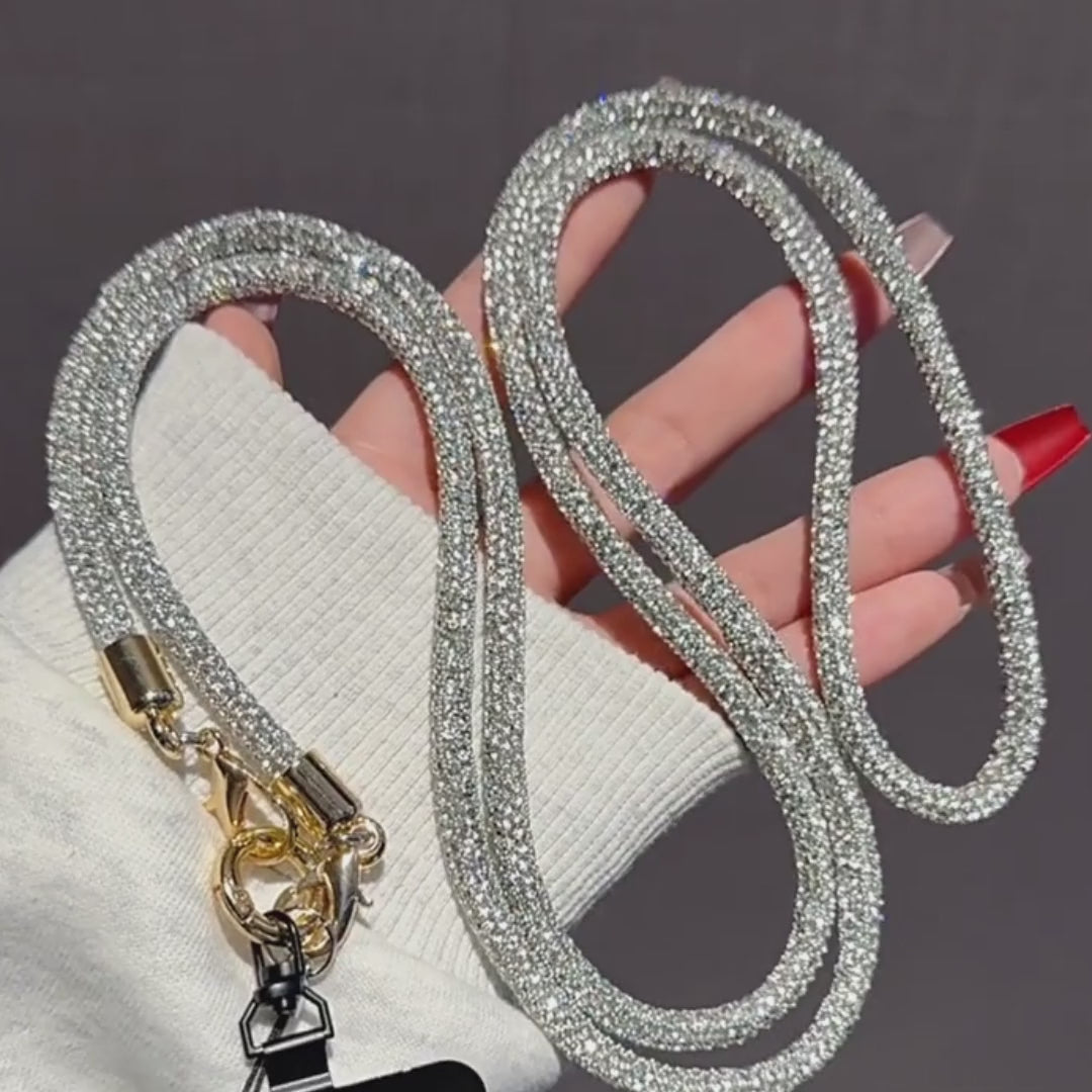 Rhinestone Phone Strap for Sparkly Everyday Carry
