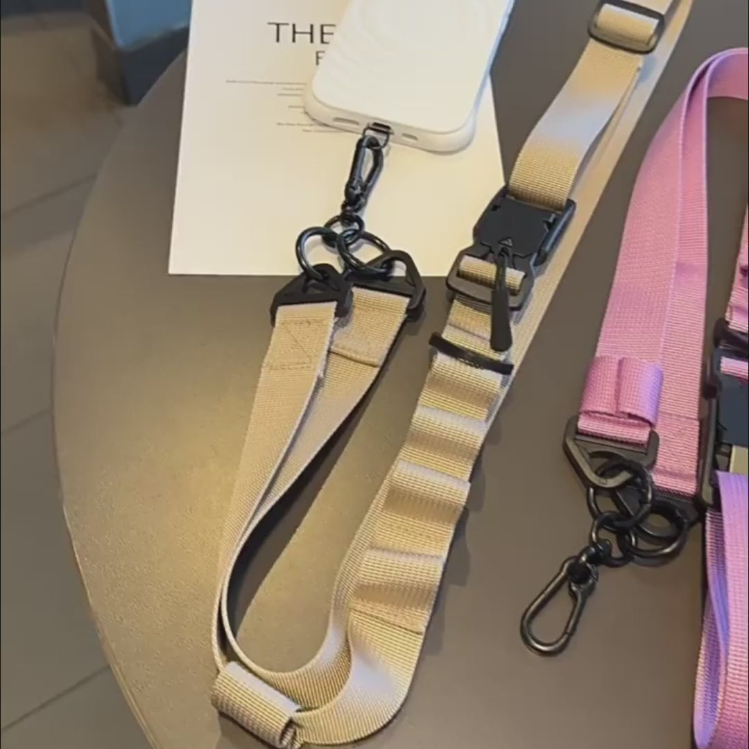 Outdoor Crossbody Phone Strap with Magnetic Clip