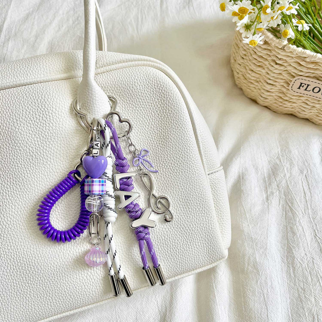 Personalized Handmade Bag Charm — Custom Name Gift