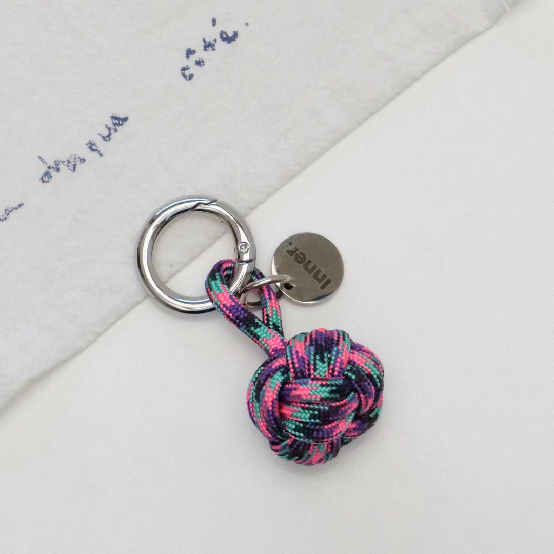 Mini Ball Knot Bag Charm