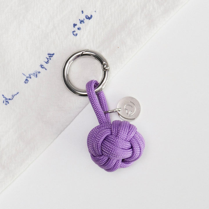 Mini Ball Knot Bag Charm