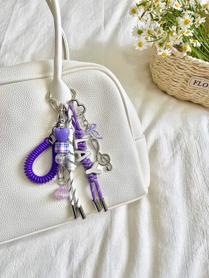 Personalized Handmade Bag Charm — Custom Name Gift