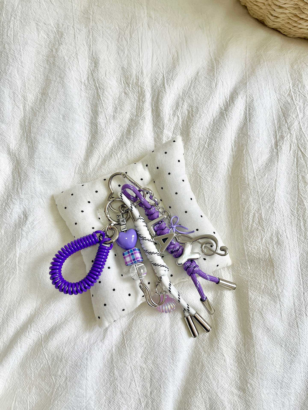 Personalized Handmade Bag Charm — Custom Name Gift