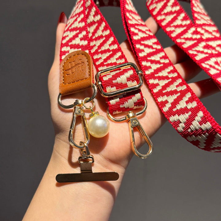 Fashion Woven Phone Strap for Daily Outfits