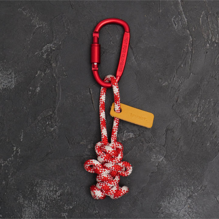 Handmade Paracord Bear Bag Charm