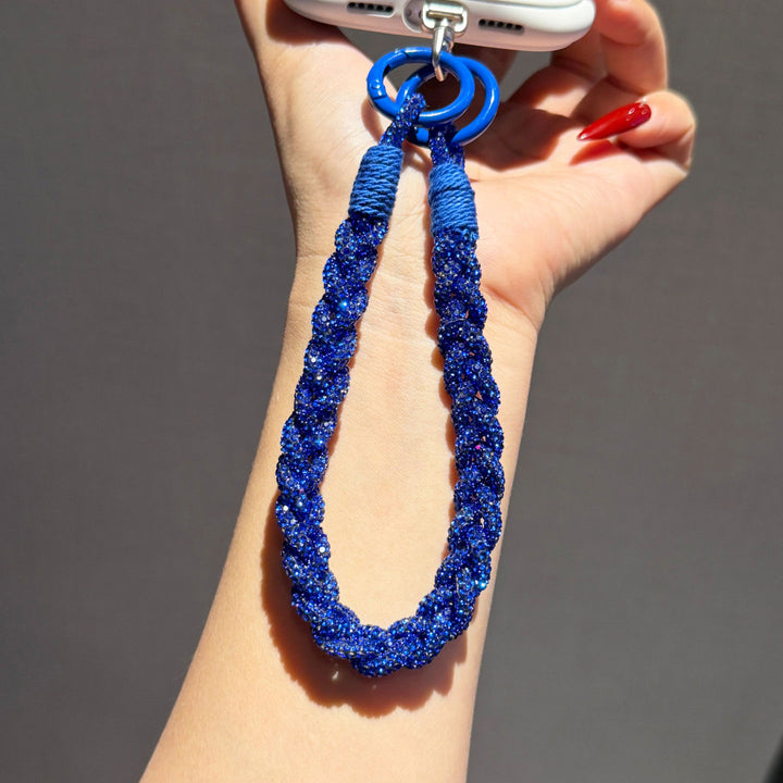 Sparkly Rhinestone Phone Wrist Strap, Bag Charm & Keyring