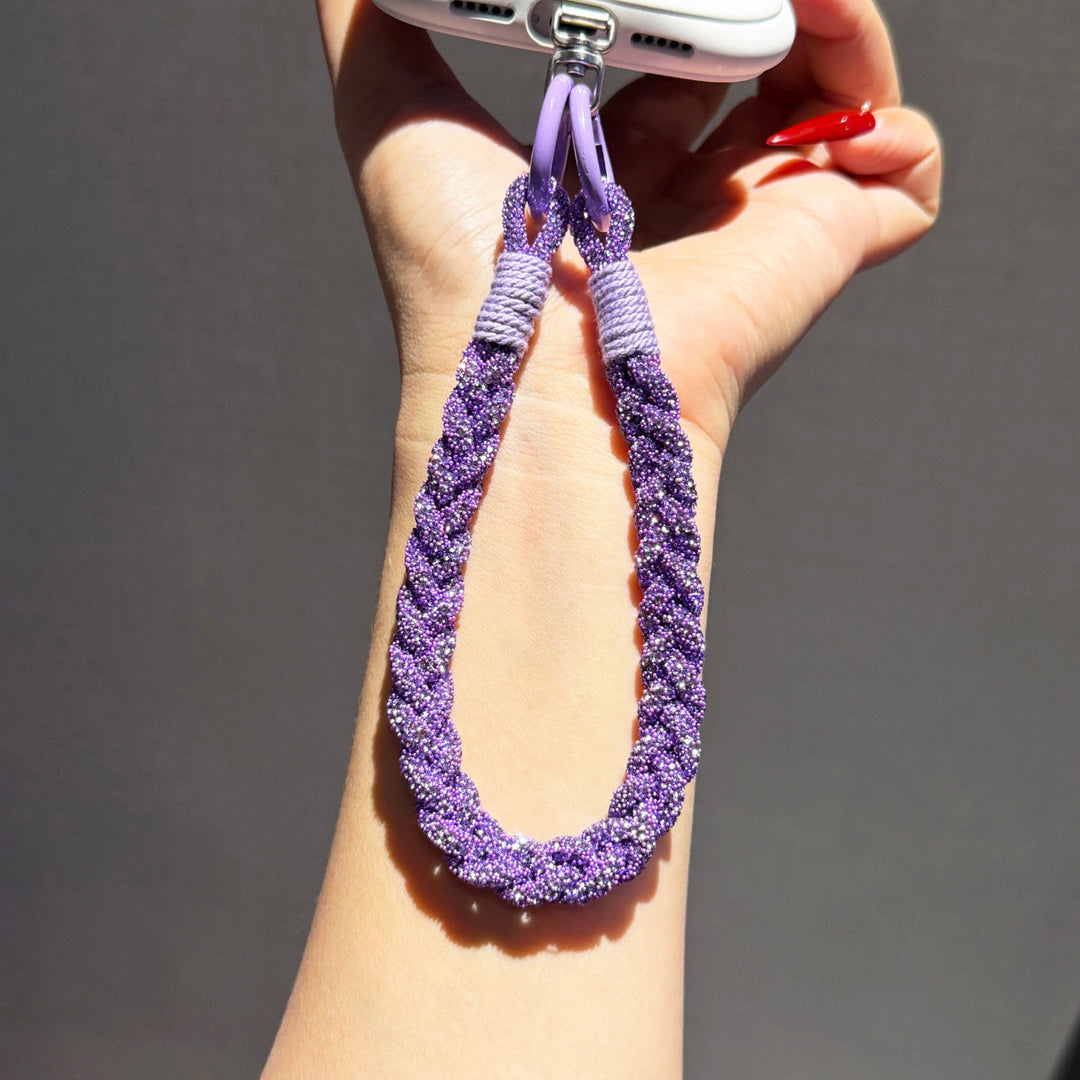Sparkly Rhinestone Phone Wrist Strap, Bag Charm & Keyring