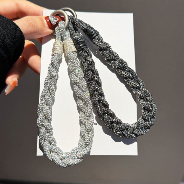 Sparkly Rhinestone Phone Wrist Strap, Bag Charm & Keyring