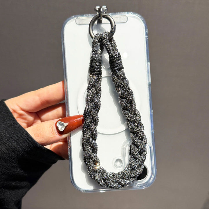 Sparkly Rhinestone Phone Wrist Strap, Bag Charm & Keyring