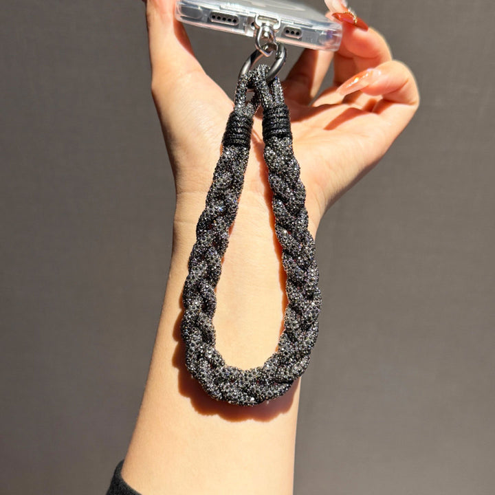 Sparkly Rhinestone Phone Wrist Strap, Bag Charm & Keyring