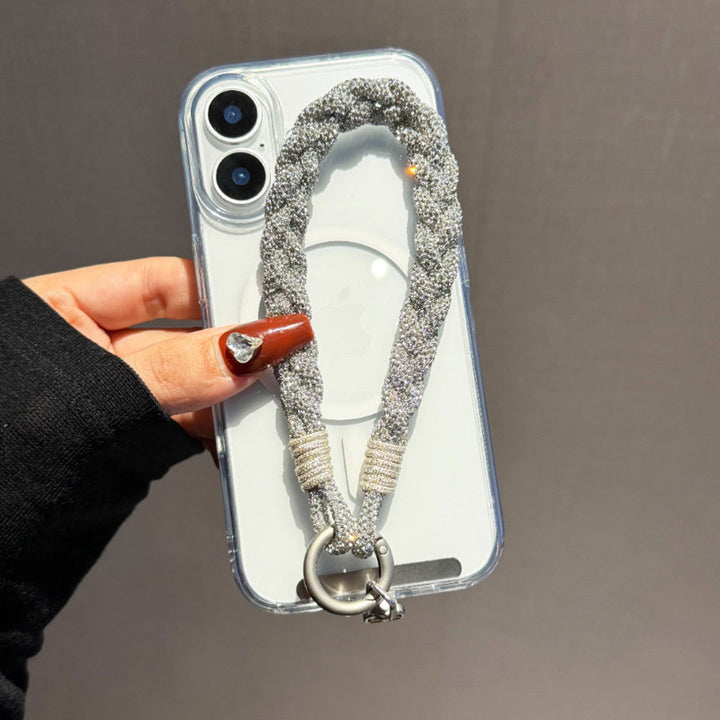 Sparkly Rhinestone Phone Wrist Strap, Bag Charm & Keyring